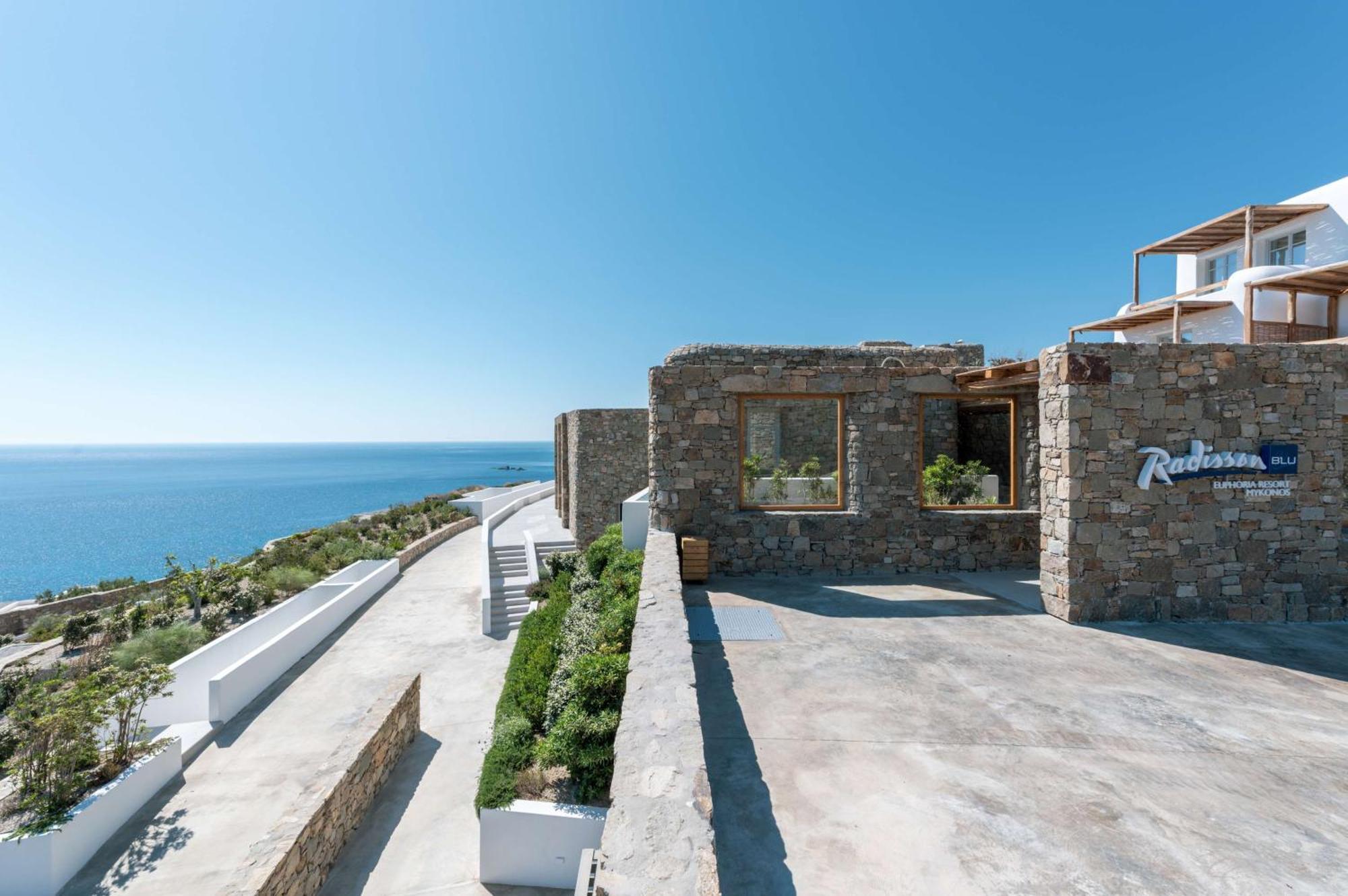 Radisson Blu Euphoria Resort, Mykonos Kaló Livádi Kültér fotó